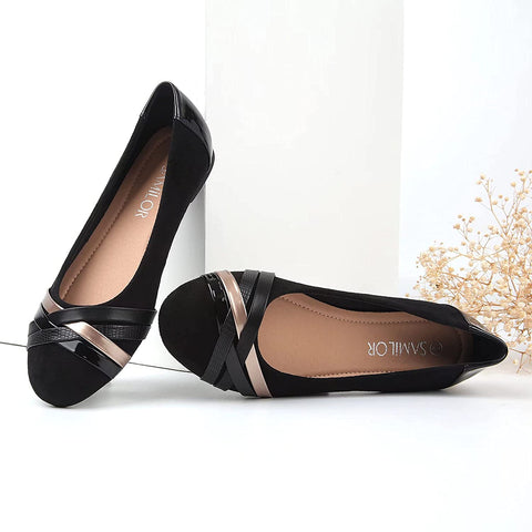 Samilor Flats Shoes Women Comfortable Round Toe Women's Flats Slip On Casual Flats for Women Ballet Flats for Women Dressy