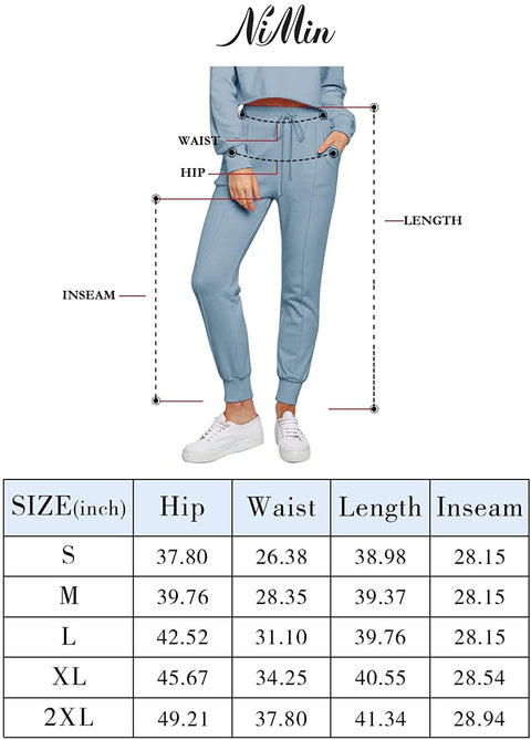 Joggers for Women Drawstring Yoga Pants