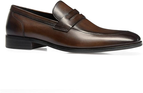 GIFENNSE Men's Dress Shoes Slip-On Loafers Formal Leather Shoes for Men