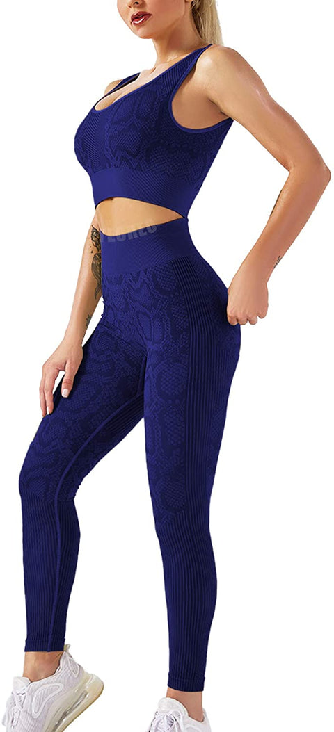 Yoga Outfit for Women Seamless 2 Piece