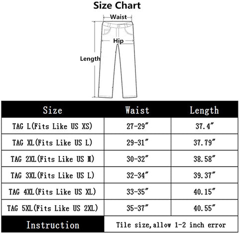 Men's Classic Tapered Straight Leg Casual Drawstrintg Pants
