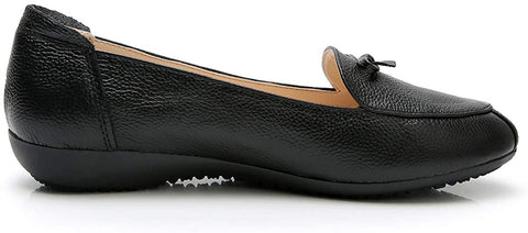 VenusCelia Women's Bowknot Wide Flat Shoe