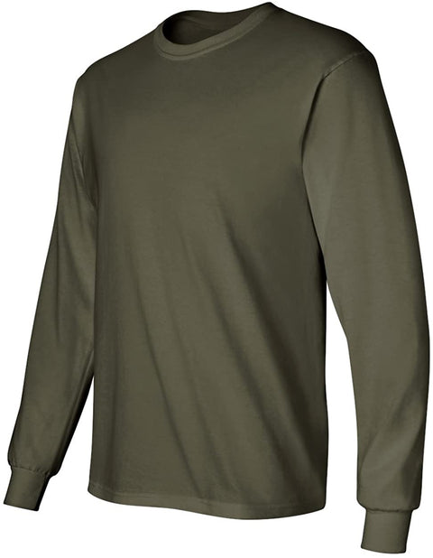 Gildan Big Men's Cotton Long Sleeve T-Shirt