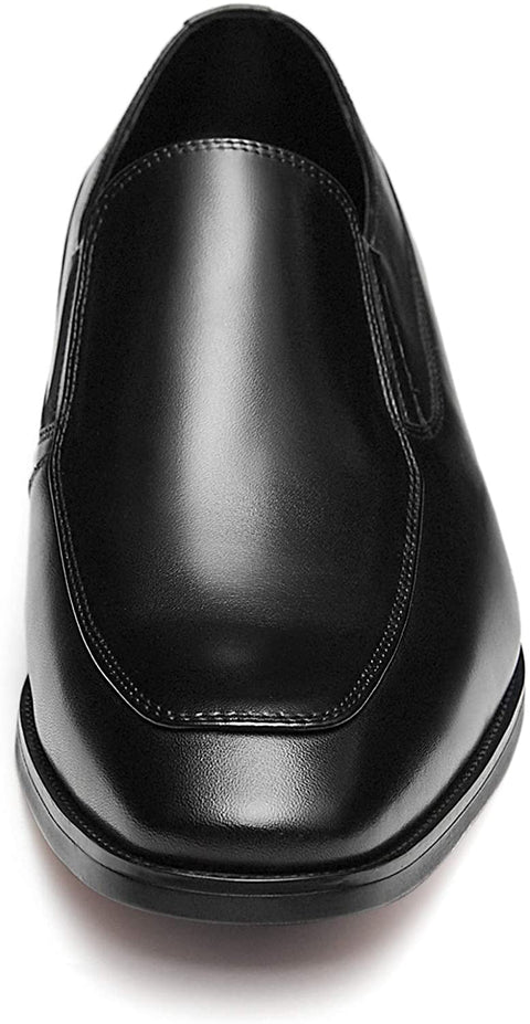 GIFENNSE Men's Dress Shoes Slip-on Loafers Leather Formal Shoes for Men