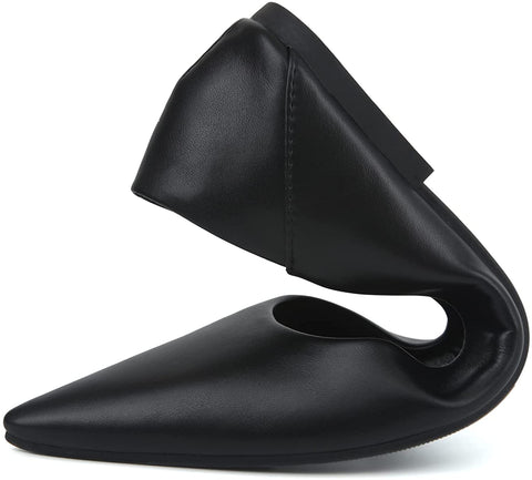 MUSSHOE Flats for Women Comfortable Women's Flats Slip on Pointed Toe Flats Shoes Women