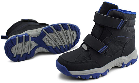Kids Ankle Snow Boots Boys Girls Outdoor Warm Winter Shoes