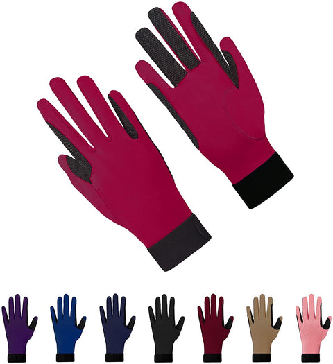 Stretchable Horse Riding Gloves for Women