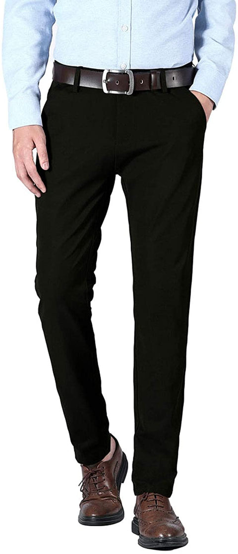 Men’s Slim Fit Dress Pants Stretch Dress Pants