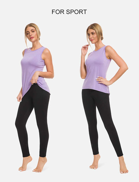 Women's Skinny Leg Work Pull on Slim Stretch Yoga Dress Pants w/Tummy Control