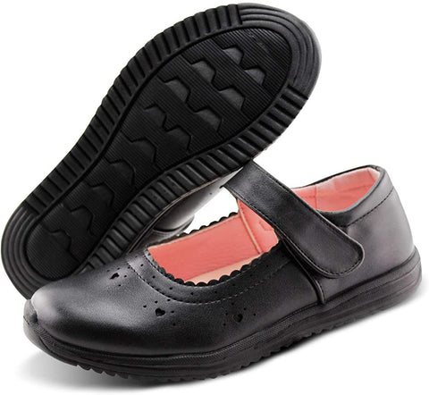 Girls School Dress Shoes Mary Jane Flats