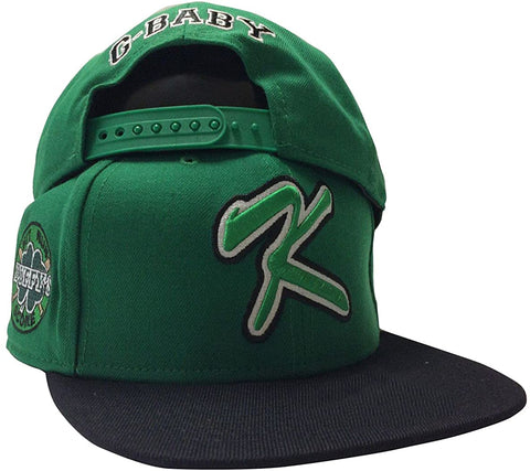 Flat-Brimmed Hat-Green
