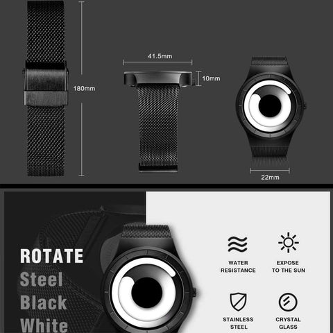 Business  Fashion Creative Original Design men's Wristwatch