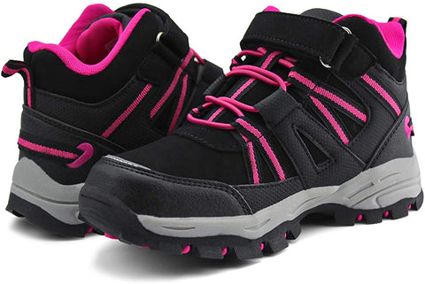 brooman Kids Hiking Boots Boys Girls Outdoor Adventure Shoes