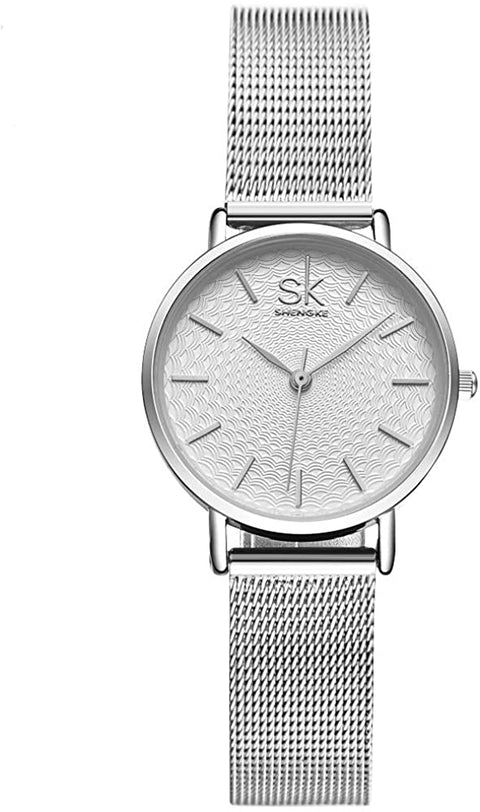 Simplicity Stylish Mesh Band Women Watch