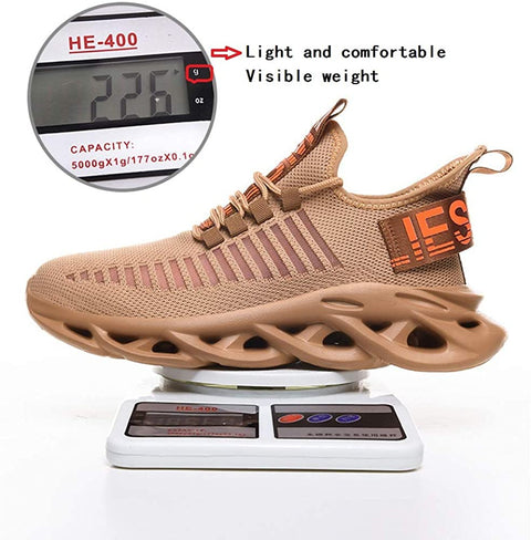 Mens Running Shoes Blade Sneakers Mesh Breathable Lightweight Tennis Walking Gym Shoes for Men