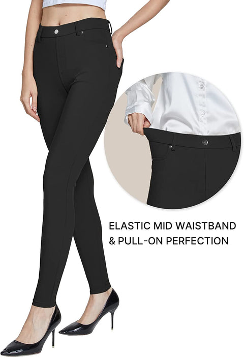 Women's Dress Jeggings Skinny Pants