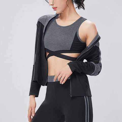 Women's Yoga Gym Suit - 5pcs Set