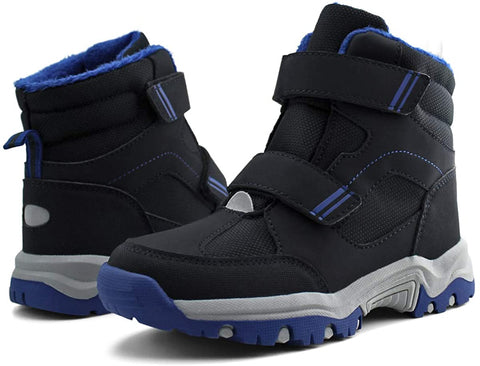 Kids Ankle Snow Boots Boys Girls Outdoor Warm Winter Shoes