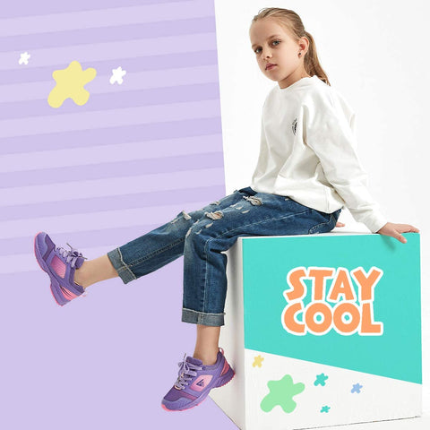 Kids Running Tennis Shoes Lightweight Casual Walking Sneakers