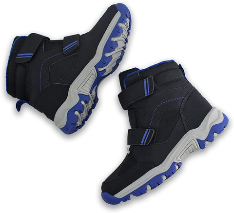 Kids Ankle Snow Boots Boys Girls Outdoor Warm Winter Shoes