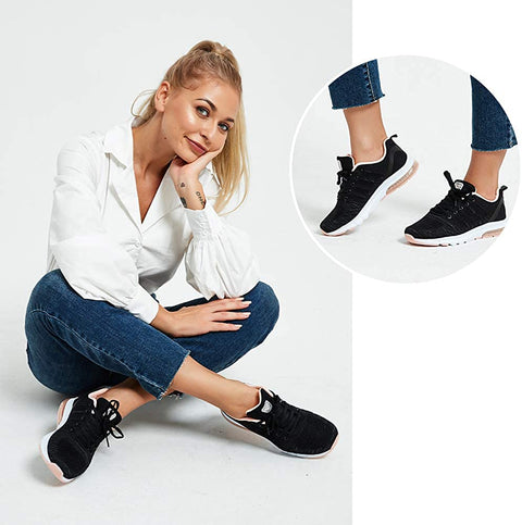 Women Air Cushion Sneakers Lightweight Running Tennis Shoes