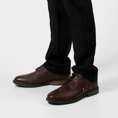 mysoft Men's Oxford Dress Shoes Formal Classic Lace Up Shoes