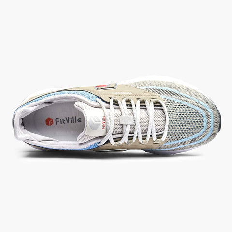 FitVille Women's Extra Wide Sneakers Comfortable Road Running Shoes for Flat Feet - Stride Core
