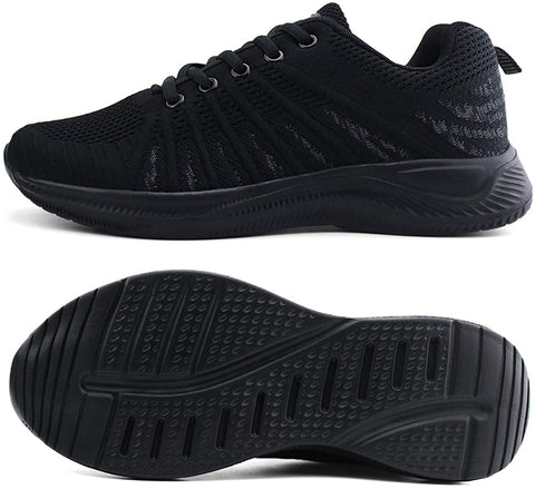 Women Lightweight Knit Running Shoes Athletic Walking Sneakers