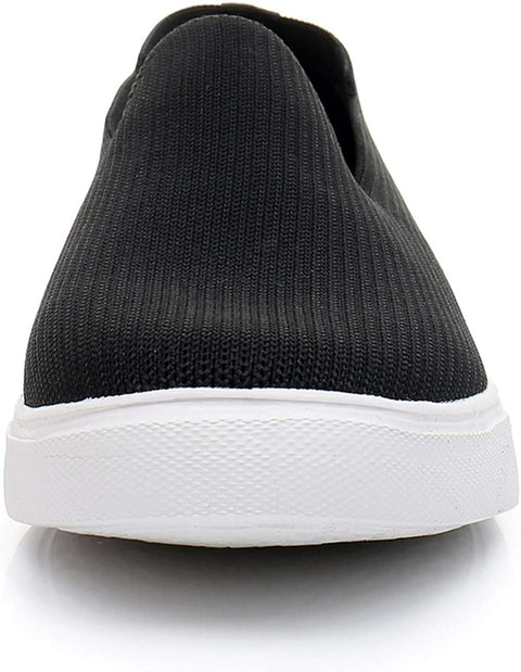 VenusCelia Women's Clouds Knit Slip-On Shoes