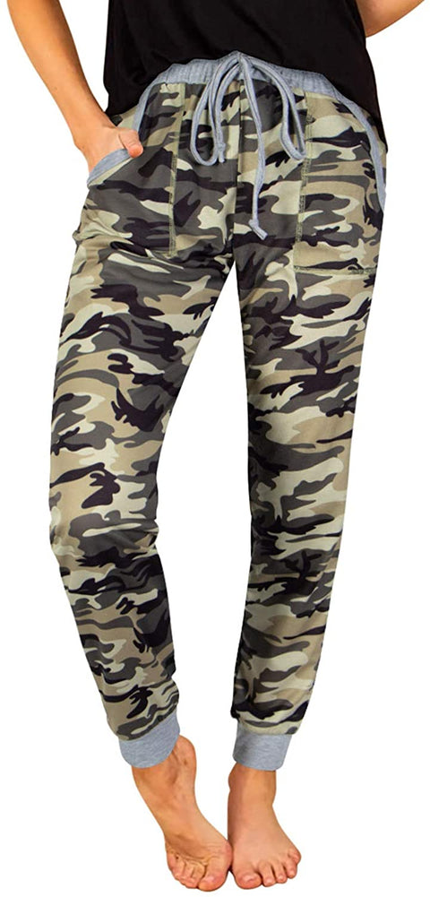 Womens Joggers Sweatpants Drawstrings High Waisted Yoga Jogger Pants