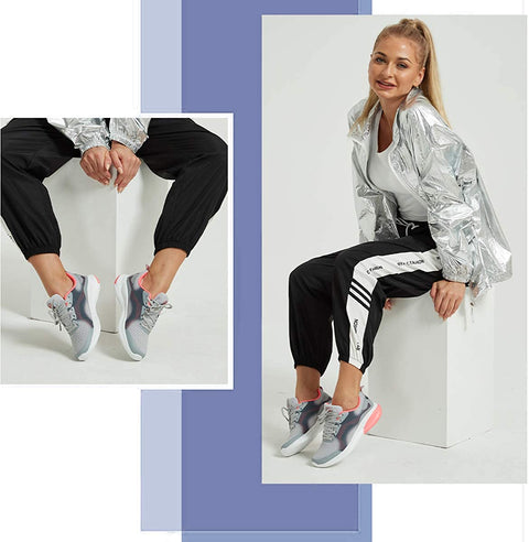 Women Athletic Tennis Running Shoes Lightweight Sport Walking Sneakers