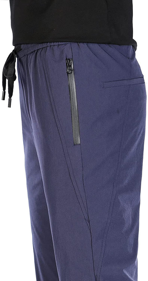 Men’s Quick Dry Track Pants Men’s Elastic Waist Hiking Pants