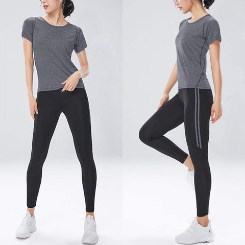 Women's Yoga Gym Suit - 5pcs Set