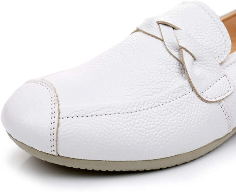VenusCelia Women's Braid Dance Flat Shoe