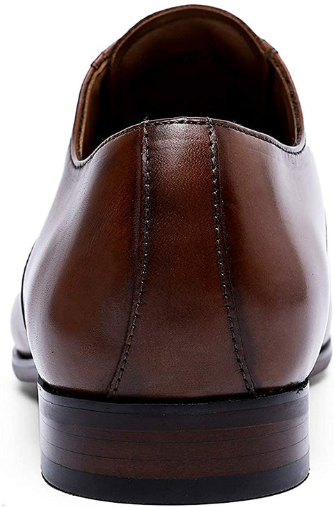 DESAI Classic Oxford Dress Shoes Mens Formal Business Lace-up Full Grain Leather Shoes for Men