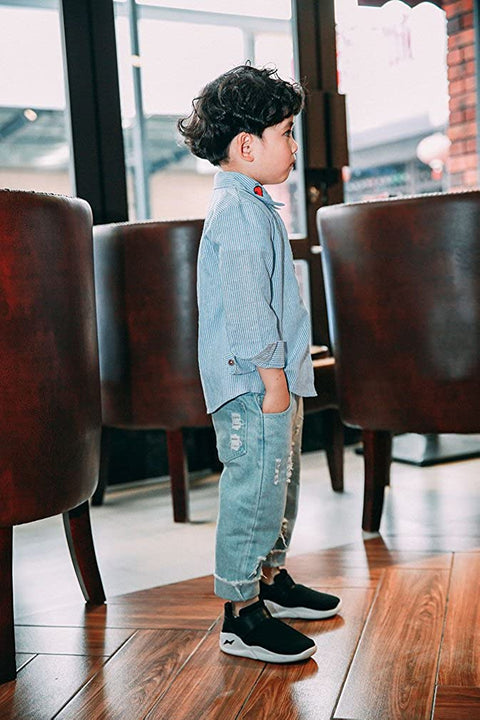 UNI Angel Toddler Loafers Boys Casual Shoes Lightweight Breathable Sneakers Kids Little Girls Athletic Shoes