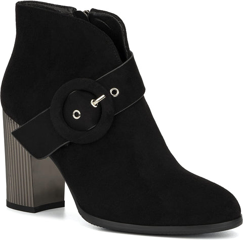 Torgeis Women’s Nora Fashion Supple faux leather, Pull-on Lug Boots, Round Toe, Rubber Outsole