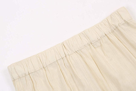 Karlywindow Mens Casual Linen Pants Loose Fit Drawstring Elastic Waist Lightweight Yoga Beach Trousers