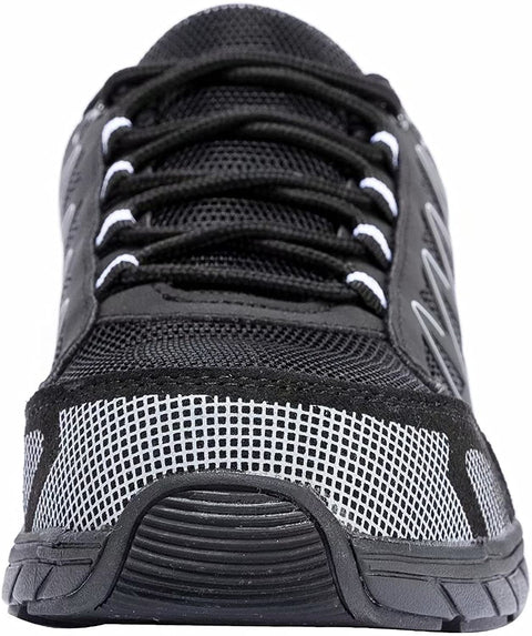 ikunka Mens Steel Toe Shoes Lightweight Work Safety Athletic Sneakers Puncture Proof Industrial & Construction Shoes