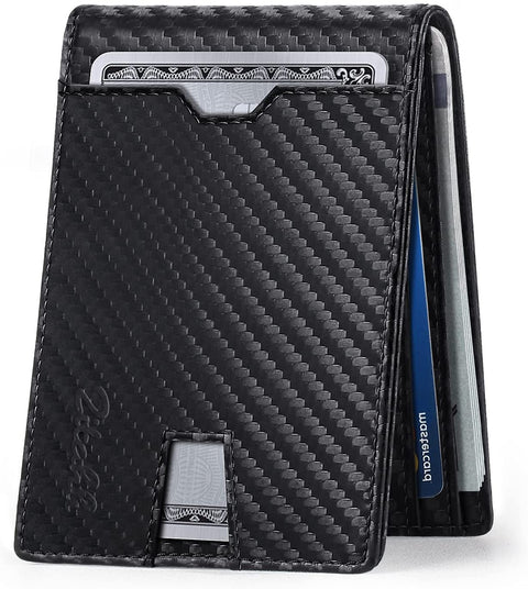 Zitahli Slim RFID Blocking Wallet for Men