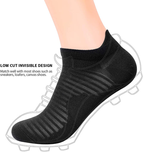 Running Ankle Socks Low Cut(6 Pairs) for Men & Women