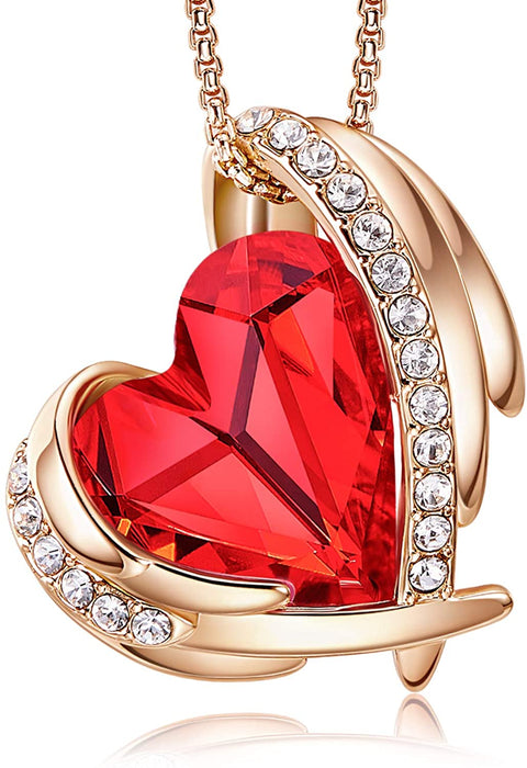Love Heart Pendant Necklaces for Women