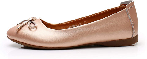 VenusCelia Women's Bowknot Ballet Dance Flat Shoe
