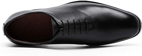 Classic Oxford Dress Shoes Mens Formal Business Lace-up Full Grain Leather Shoes for Men