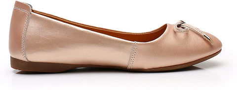 VenusCelia Women's Bowknot Ballet Dance Flat Shoe