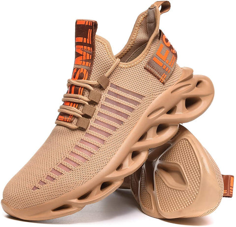 Mens Running Shoes Blade Sneakers Mesh Breathable Lightweight Tennis Walking Gym Shoes for Men