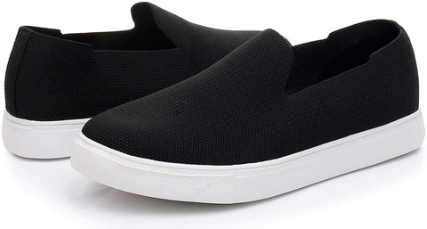 VenusCelia Women's Clouds Knit Slip-On Shoes