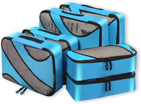 Bagail Set of 14 Packing Cubes for storing your travel items and daily necessities.