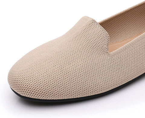 VenusCelia Women's Nimble Knit Flat Shoe