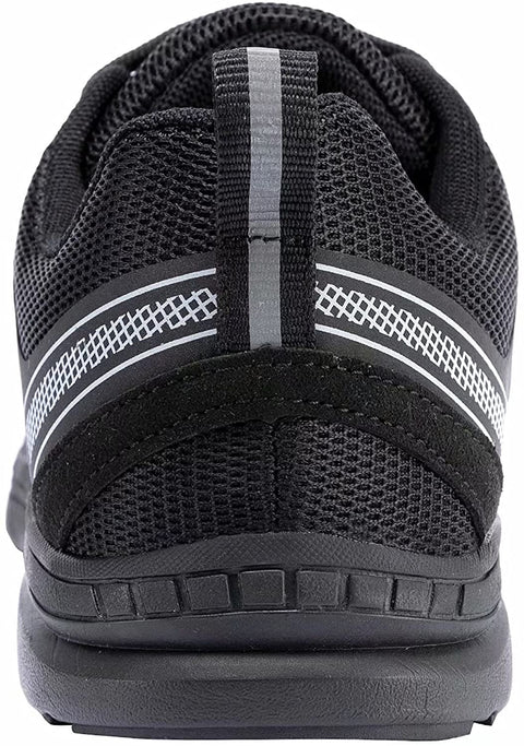 ikunka Mens Steel Toe Shoes Lightweight Work Safety Athletic Sneakers Puncture Proof Industrial & Construction Shoes
